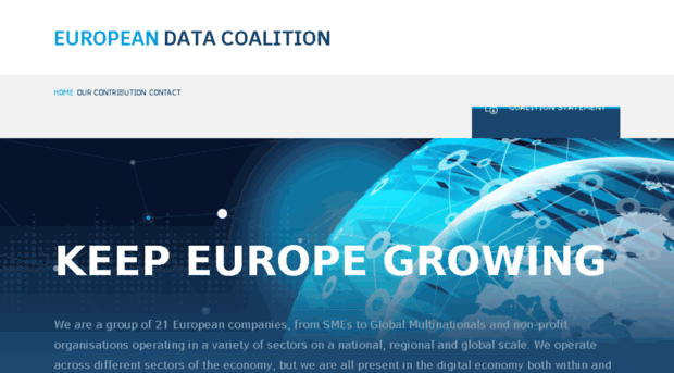 europeandatacoalition.eu