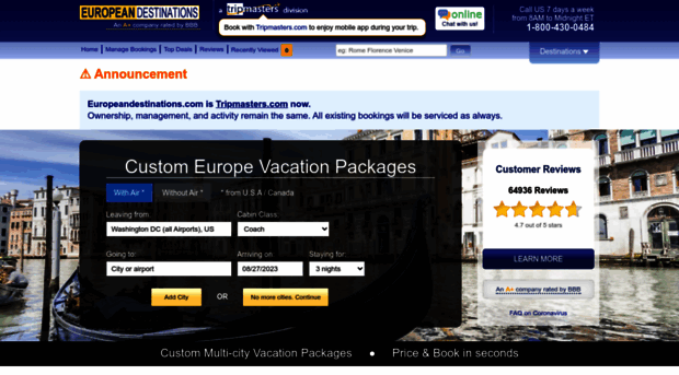 europeandestinations.com