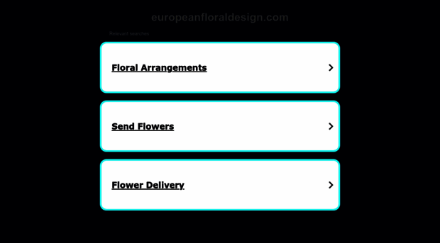 europeanfloraldesign.com