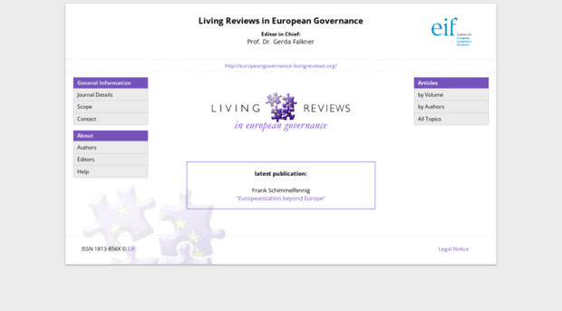 europeangovernance-livingreviews.org