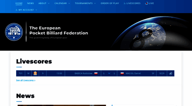 europeanpocketbilliardfederation.com