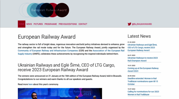 europeanrailwayaward.eu