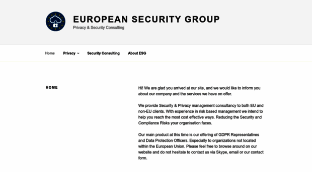 europeansecuritygroup.com