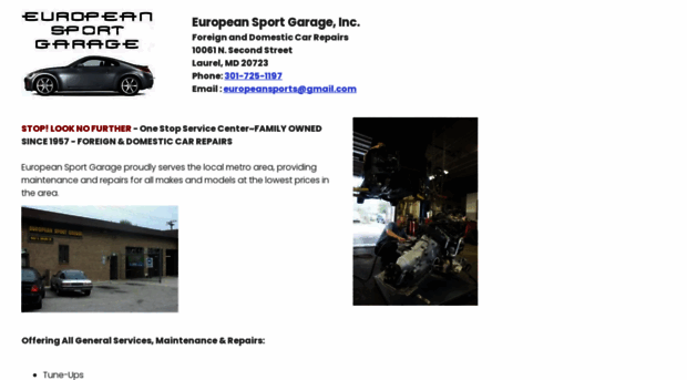 europeansportgarage.com