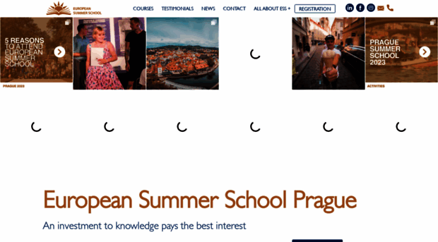 europeansummerschool.com