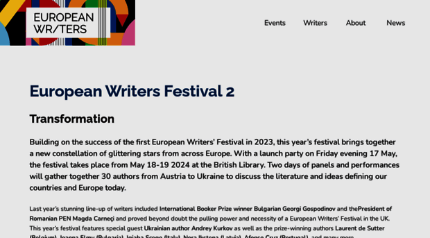 europeanwriters.co.uk