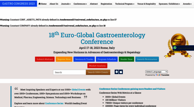 europegastroenterology.gastroconferences.com