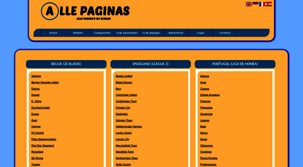 europesevoetbalteams.allepaginas.nl