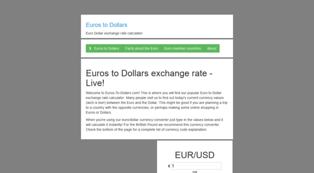 euros-to-dollars.com