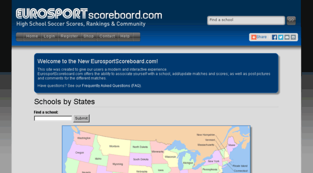 eurosportscoreboard.com
