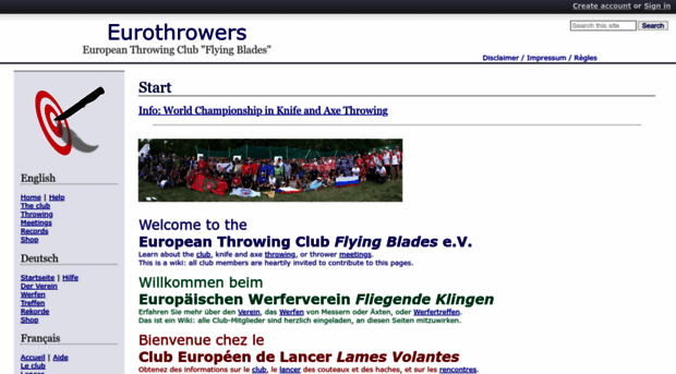 eurothrowers.org