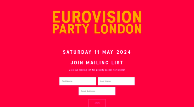 eurovisionpartylondon.com