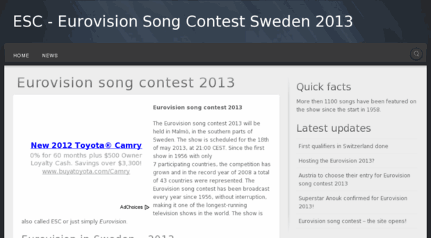 eurovisionsongcontestsweden.com