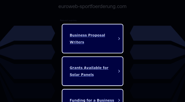 euroweb-sportfoerderung.com