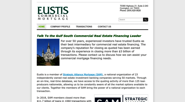 eustiscommercialmortgage.com