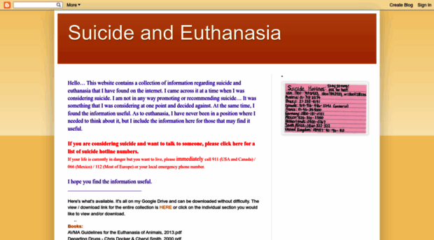 euthanasiaandsuicide.blogspot.com