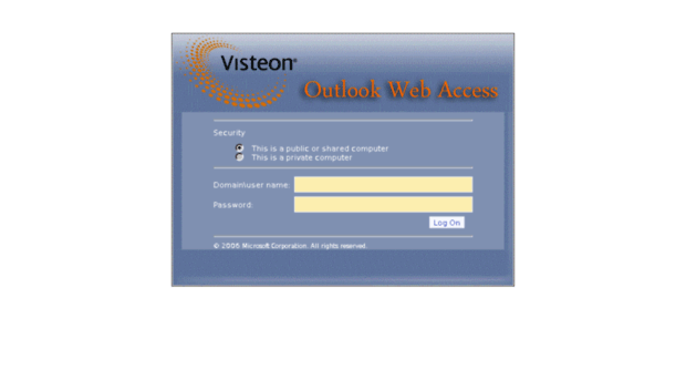 euwebmail.visteon.com