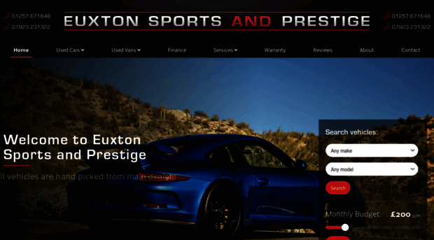 euxtonsportsandprestige.co.uk