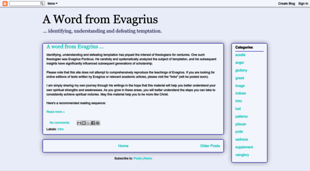 evagrius.net