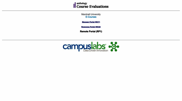 evaluation.marshall.edu