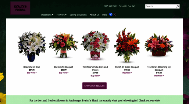 evalynsfloral.com