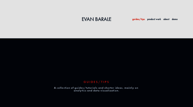 evanbarale.com