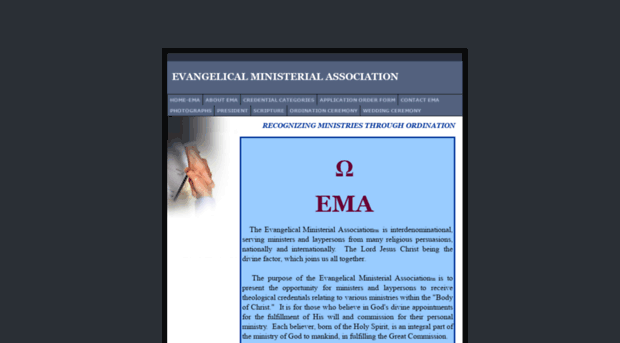 evangelicalministerialassociation.com