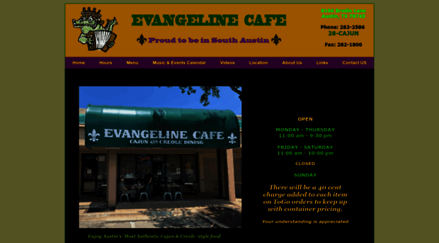 evangelinecafe.com