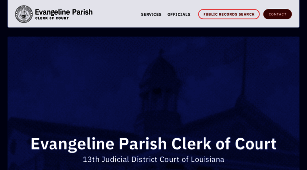 evangelineparishclerkofcourt.com