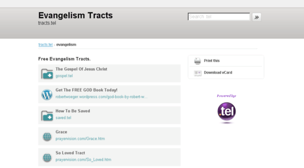 evangelism.tracts.tel