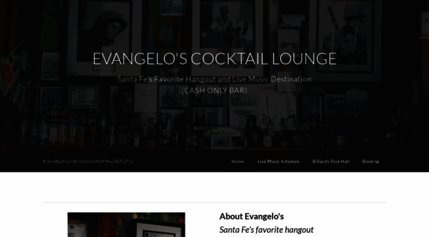 evangeloscocktaillounge.com