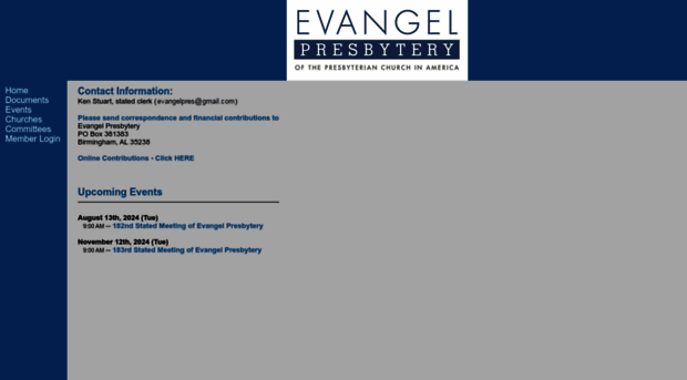 evangelpresbytery.org