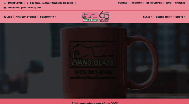evansglasscompany.com