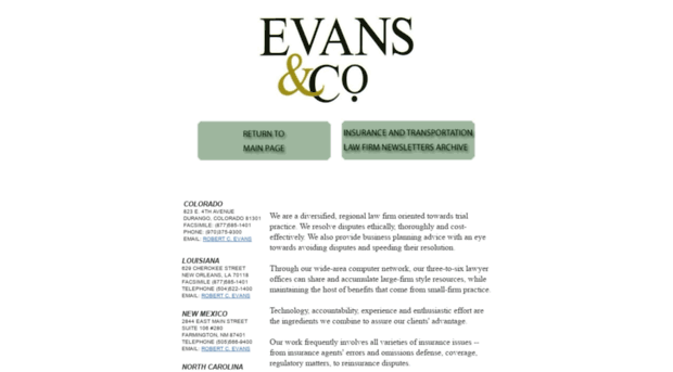 evanslawfirm.com