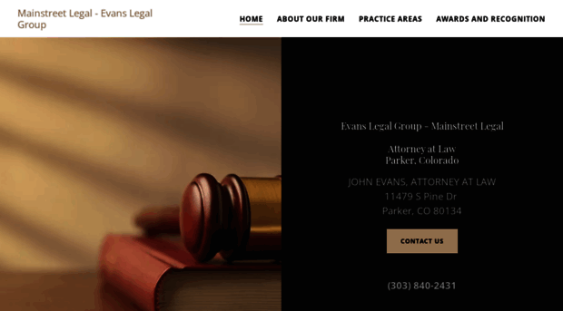 evanslegalgroup.com