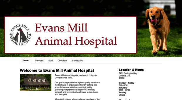 evansmillanimalhospital.com