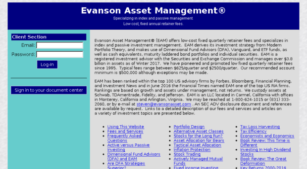 evansonasset.com