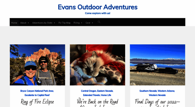 evansoutdooradventures.com