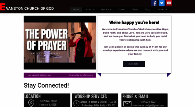 evanstonchurchofgod.org