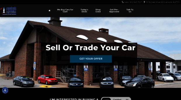 evansvilleusedcars.com