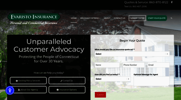 evaristoinsurance.com