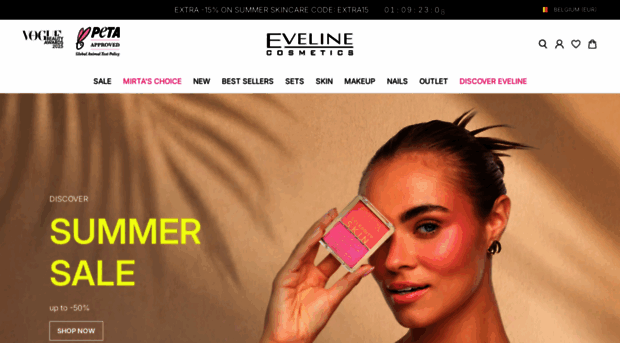 evelinecosmetics.com