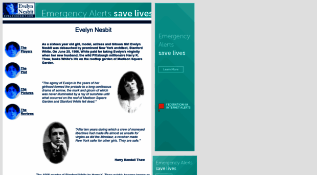 evelynnesbit.com