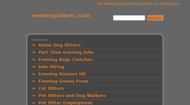 eveningsitters.com