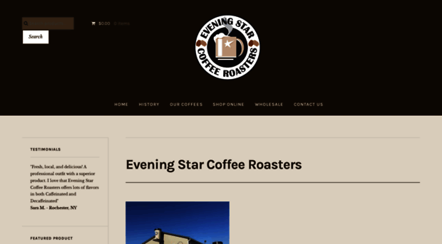 eveningstarcoffeeroasters.com