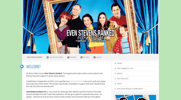 evenstevensranked.com