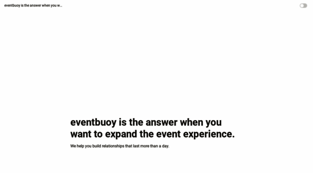 eventbuoy.com