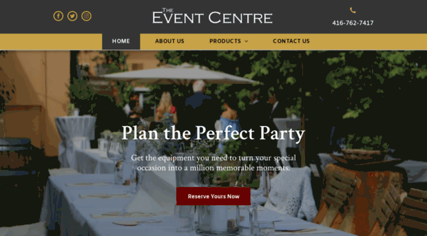 eventcentrepartyrentals.com