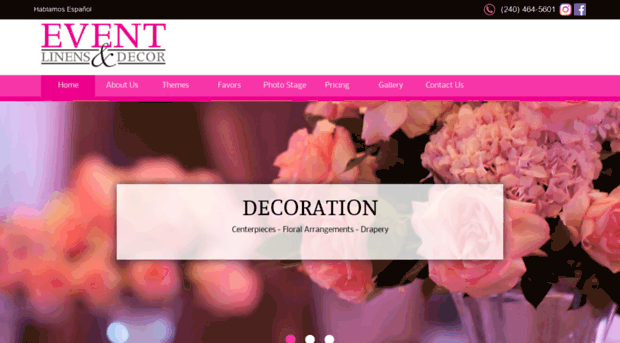 eventlinensanddecor.com