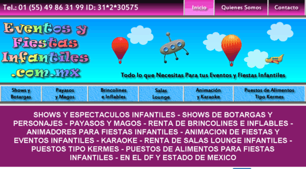 eventosyfiestasinfantiles.com.mx